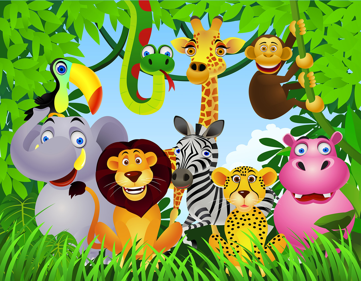 jungle animals