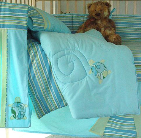 Turtle Twist Crib Bedding Turtle Twist Crib Bedding By Little Fern